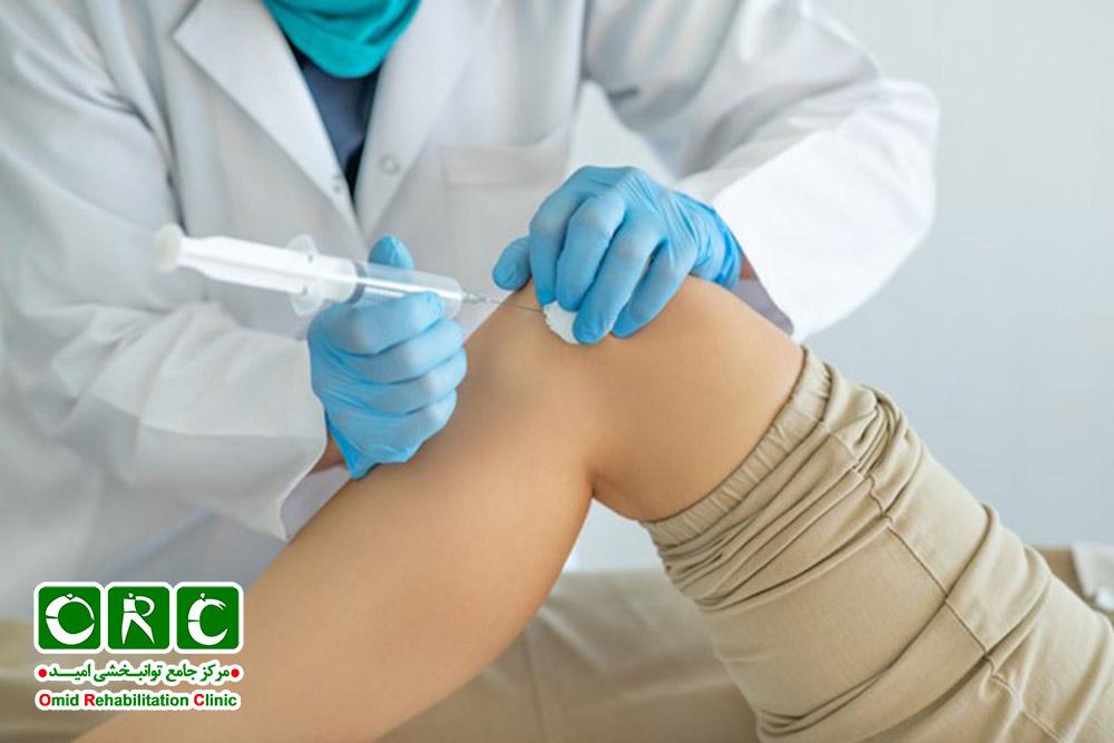 آمپول‌های استروئیدی یا کورتیکواستروئیدها برای درد زانو